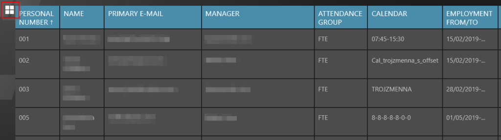 tulip - editing columns in a table